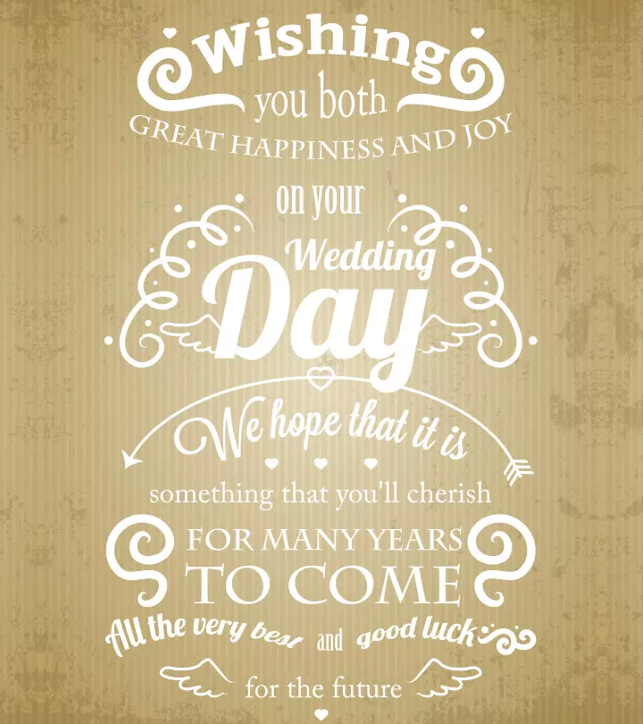 300+ Best Wedding Wishes To Congratulate The New Couple