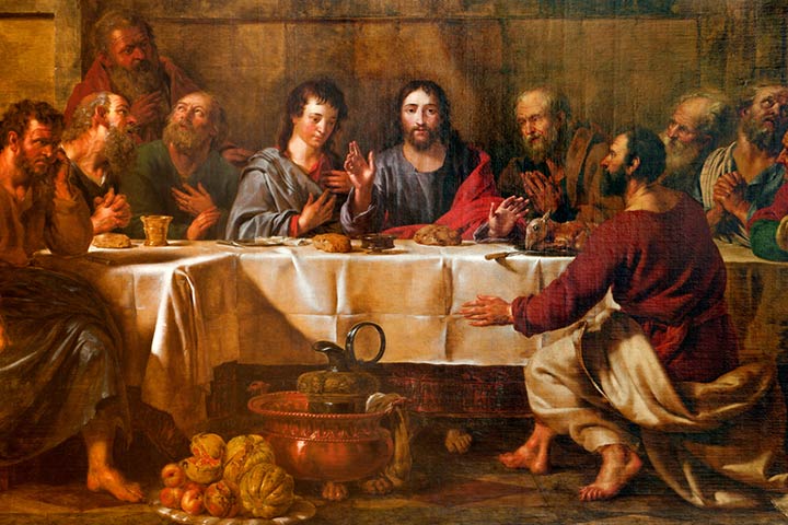 The Last Supper Easter story for kids