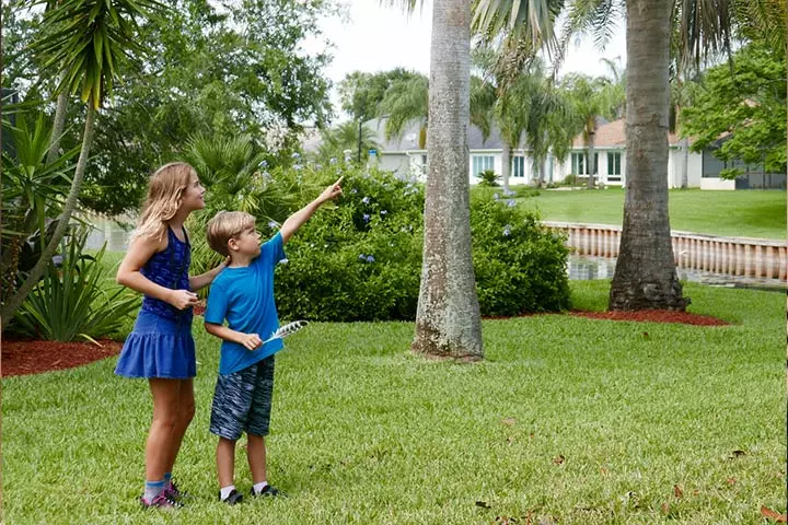 Nature scavenger hunt outdoor party games for kids