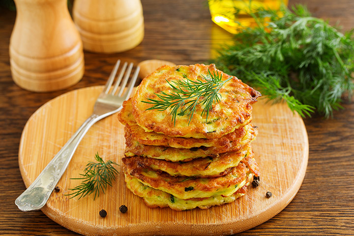 Air-fried veggie fritters low carb recipes for kids