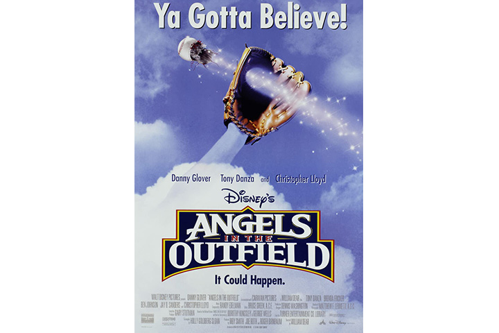 Angels In The Outfield sports movie for kids