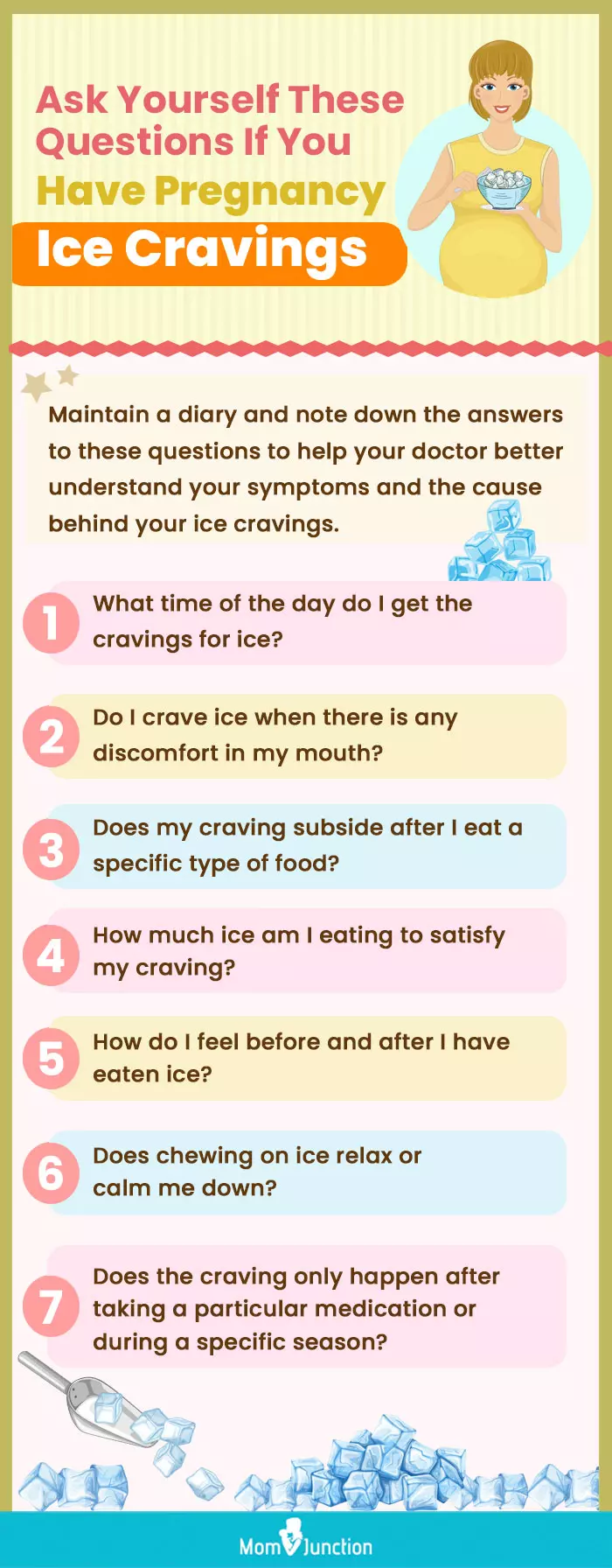 ask yourself these questions if you have pregnancy ice cravings (infographic)