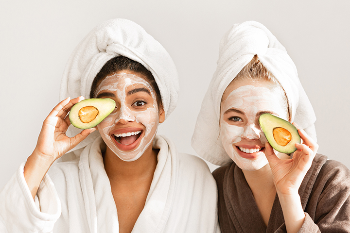 Avocado is perfect for sensitive skin