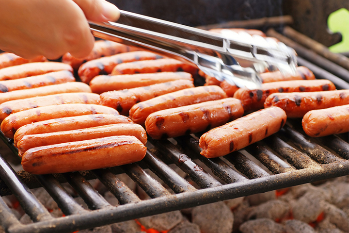 Avoid hot dogs to keep sodium levels in check