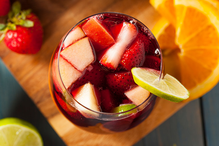Berry punch recipe for kids
