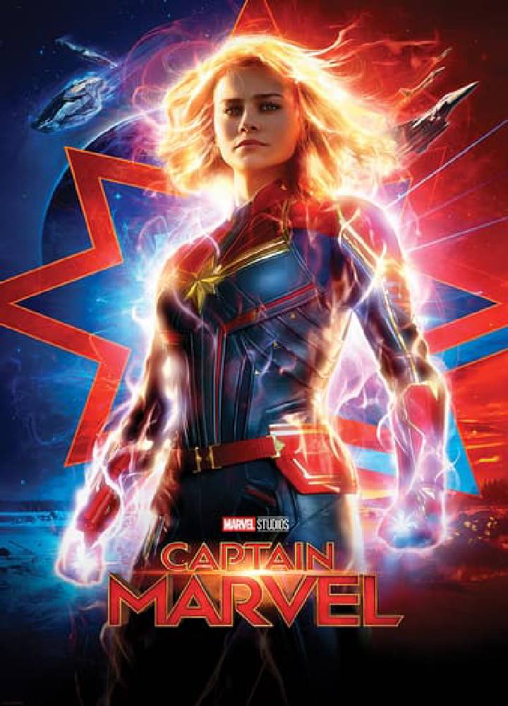 Captain Marvel superhero movie for kids