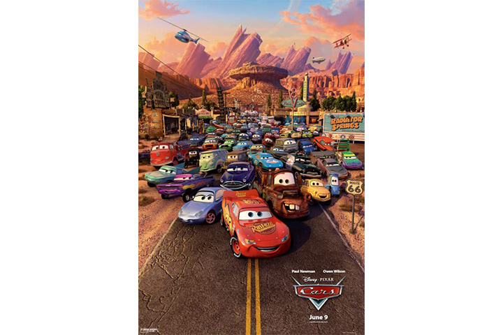 Cars sports movie for kids