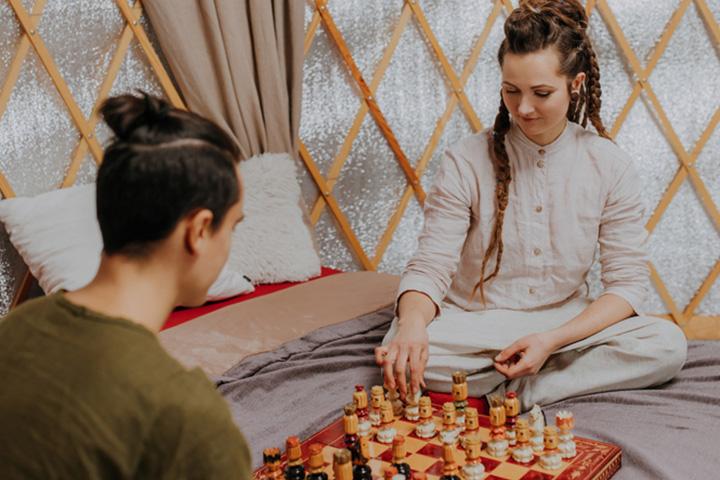 Handsome Male Model Considers His Next Chess Move Stock Photo - Download  Image Now - Chess, Chess Piece, Contemplation - iStock