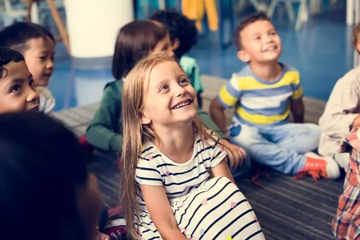 Differentiated learning circle time activity for toddlers