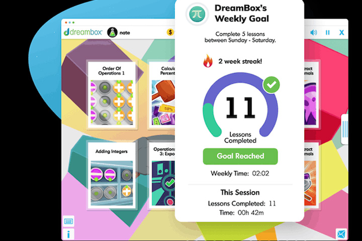 Dream Box website for kids