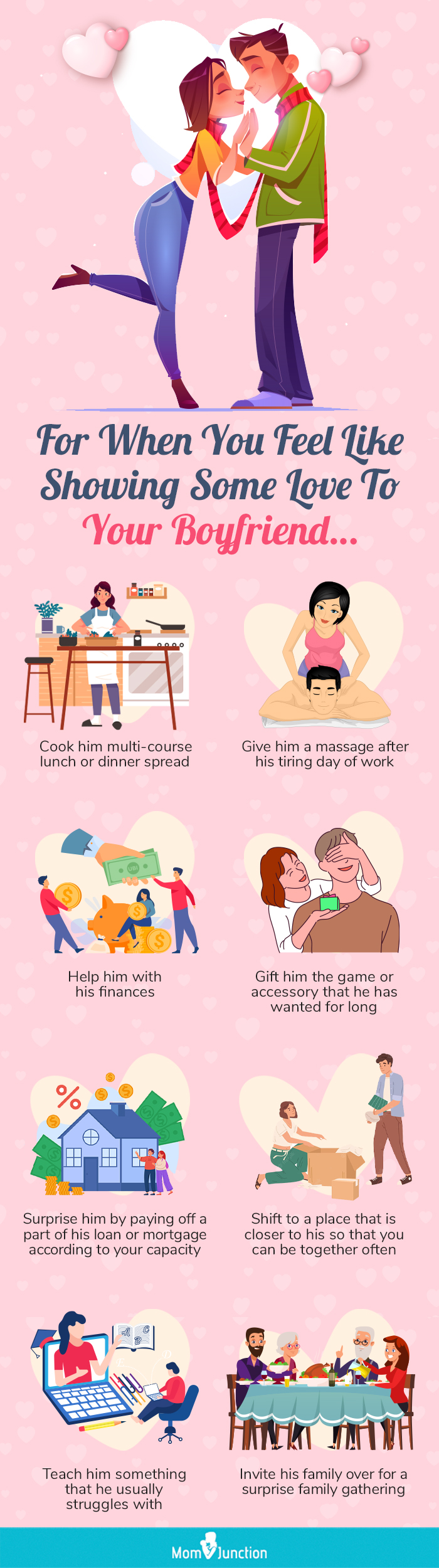 for when you feel like showing some love to your boyfriend (infographic)