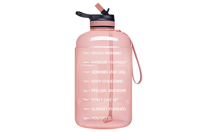 Venture Pal Large 1 Gallon Motivational Water Bottle