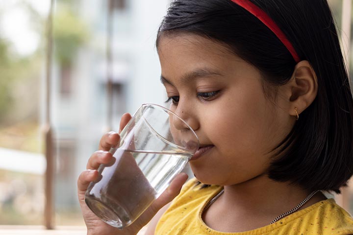 Give your child adequate water to prevent dehydration