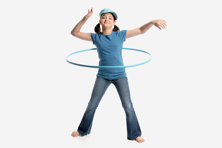 Hula hoop game activities for kids with adhd
