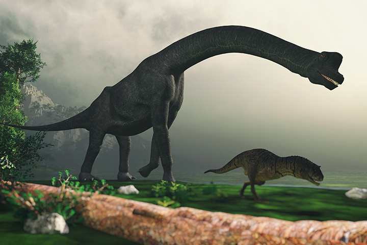 Dinosaur Running, Elements Motion Graphics ft. animal & dinosaur