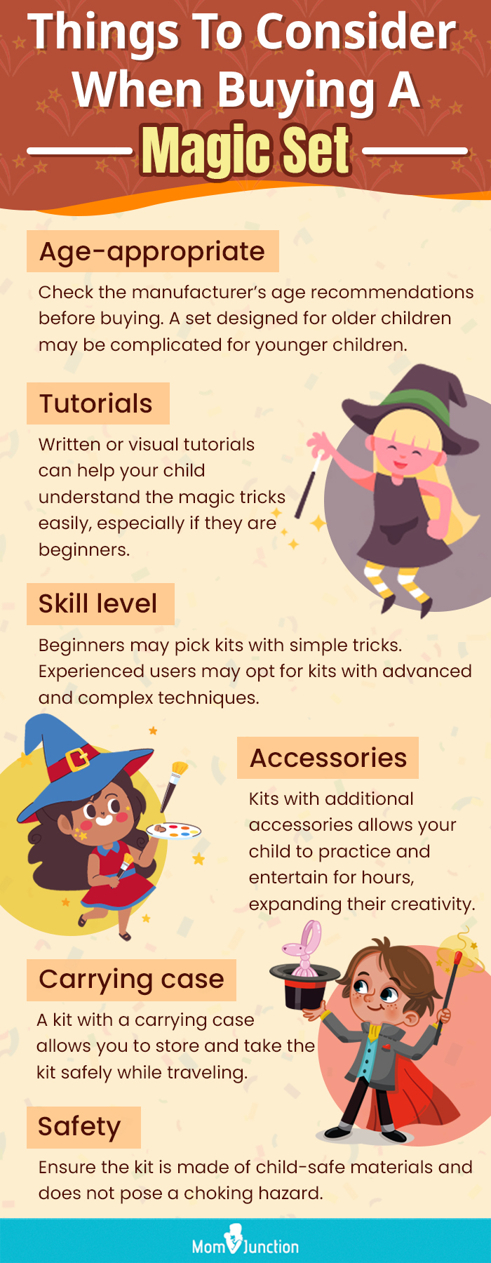 Things To Consider When Buying A Magic Set (Infographic)