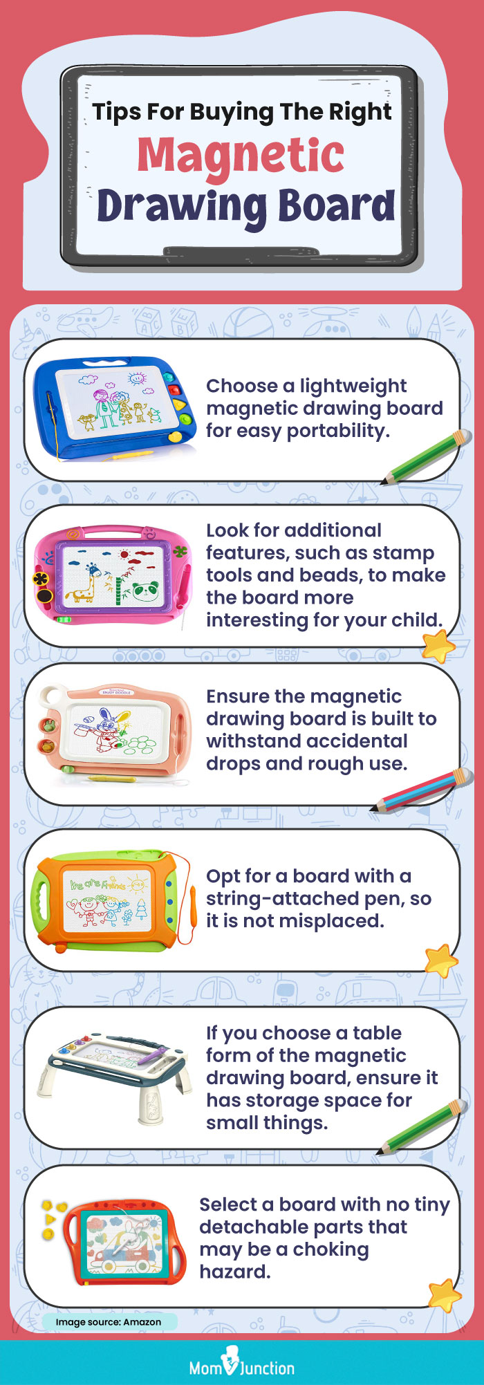 Tips For Buying The Right Magnetic Drawing Board (Infographic)