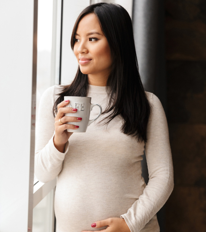 喝不含咖啡因的咖啡,当怀孕的安全吗nant?