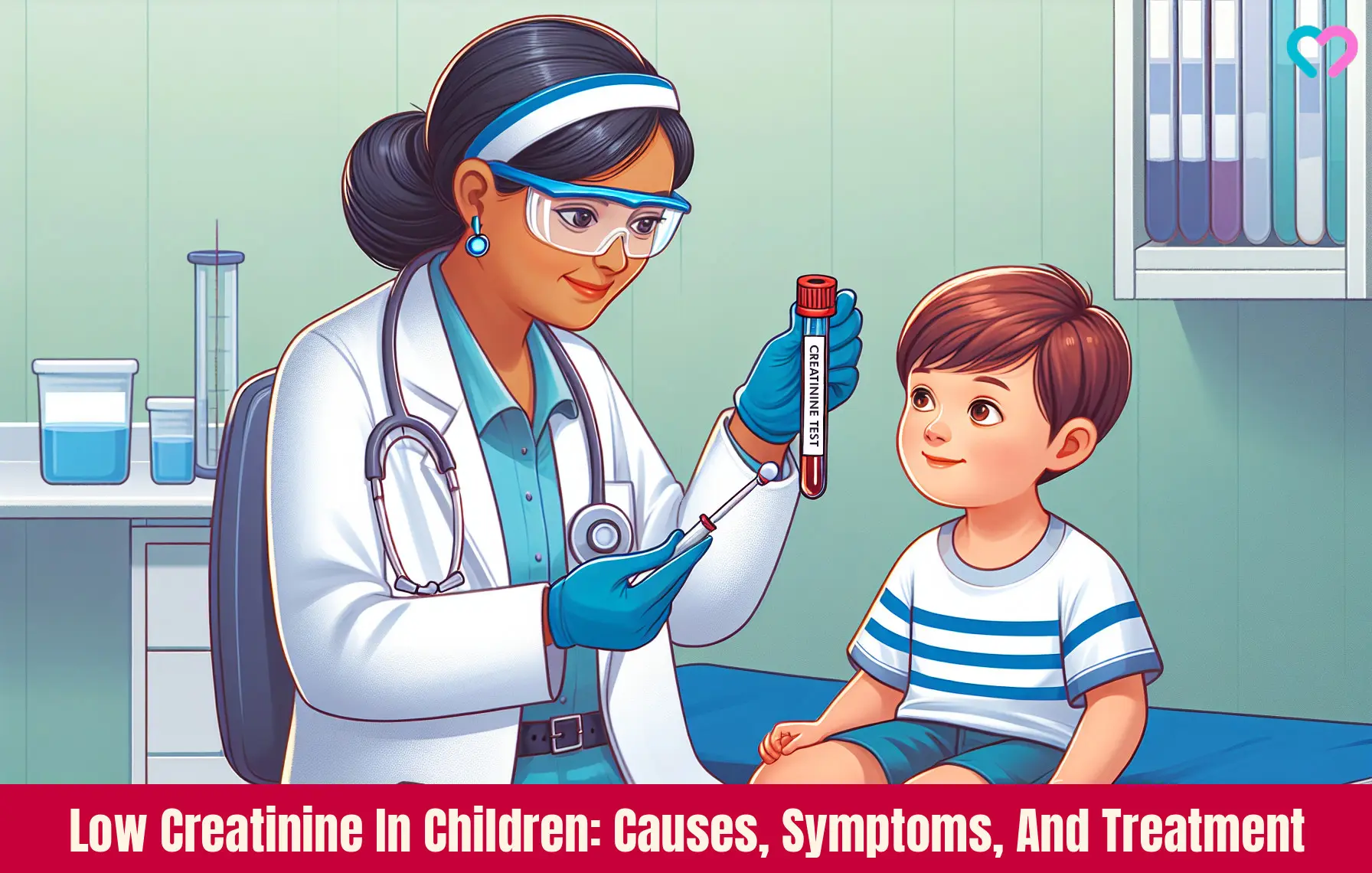 Low Creatinine In Children: Causes, Symptoms, Diagnosis, And Treatment_illustration