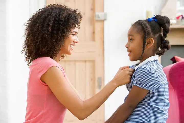 Make sure your child wears clean clothes every day