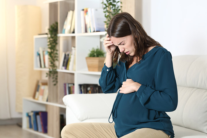 Throbbing migraines are not uncommon during pregnancy