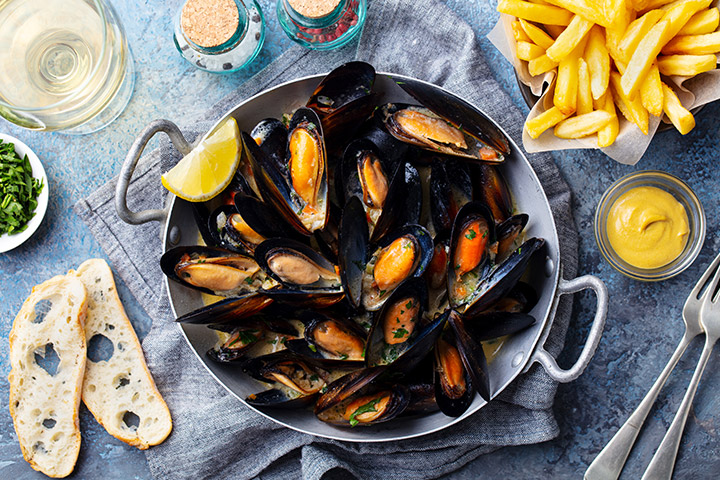 Moules-frites, birthday dinner ideas