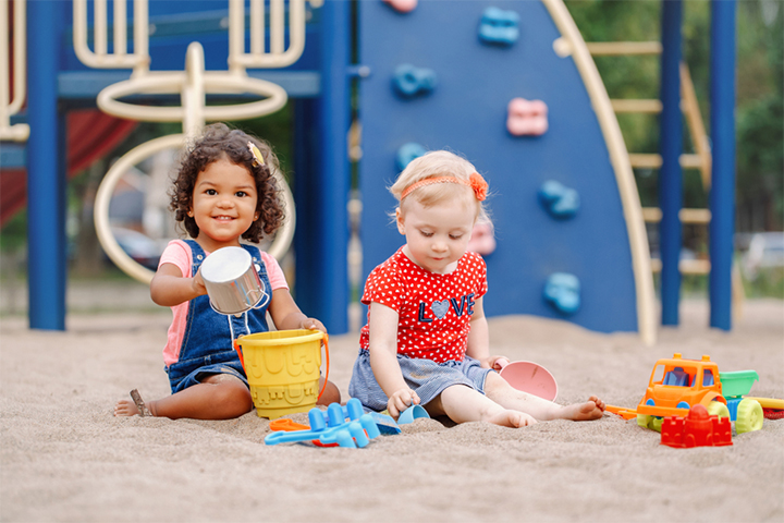 Outdoor activities help in child's motor and social development