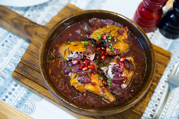 Pomegranate-sumac chicken, birthday dinner ideas