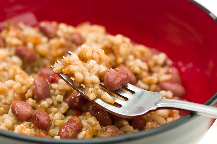 Rice and beans hot lunch ideas for kids