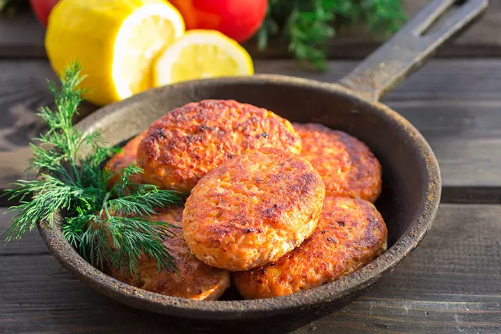 Salmon cake recipe for kids