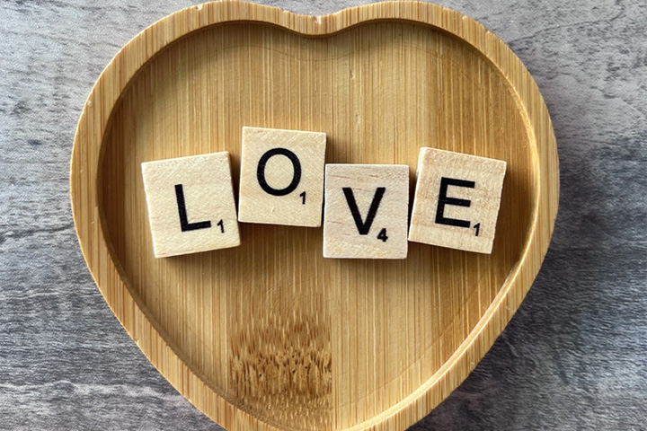 Scrabble of love