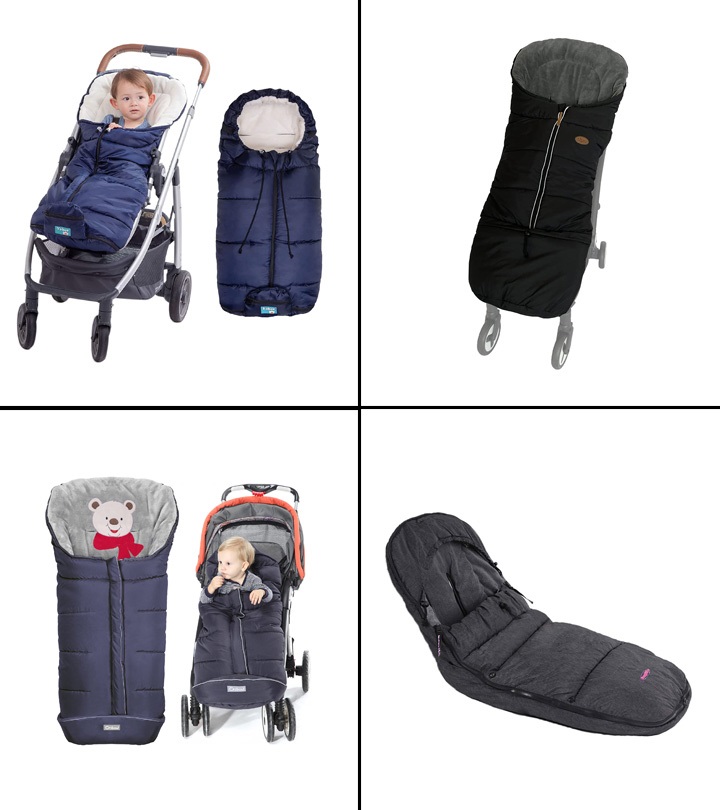 Baby Stroller Foot Muff Skin-friendly Easy Installation Colorful Sleeping Bag 