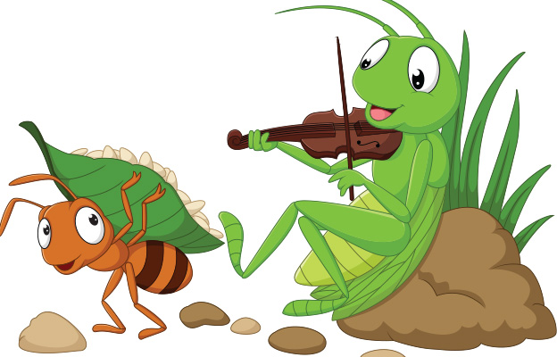 The Ant And The Grasshopper Story In Hindi