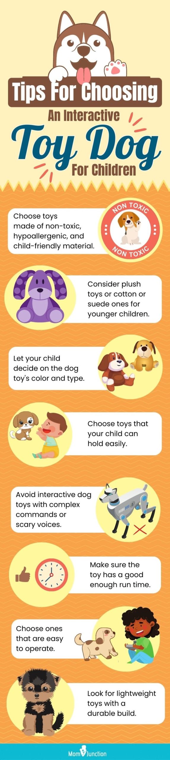 Tips For Choosing An Interactive Toy Dog For Children (infographic)
