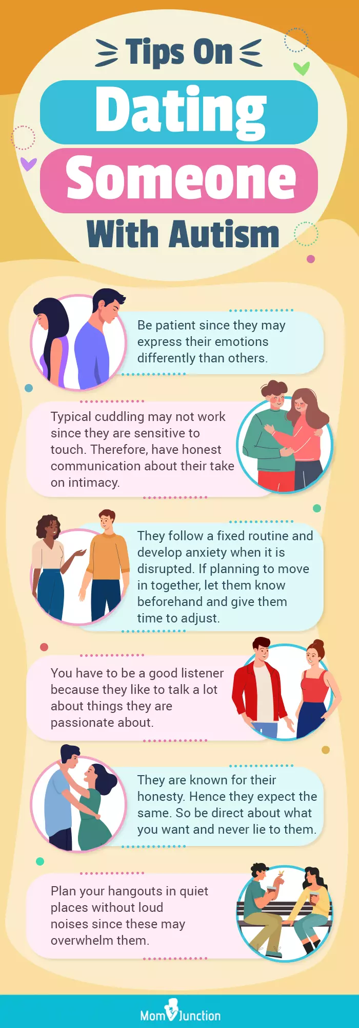 tips on dating someone with autism (infographic)