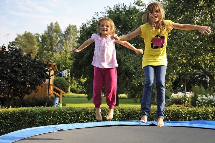 Trampoline activities for kids with adhd