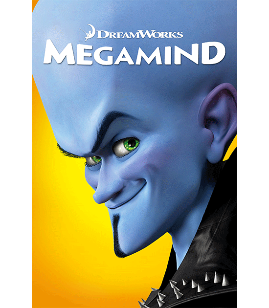 MegaMind superhero movie for kids