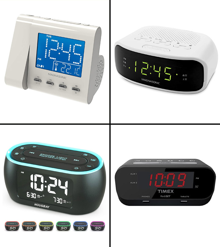 11 Best Dual Alarm Clock Radios With Battery Backup In 2023