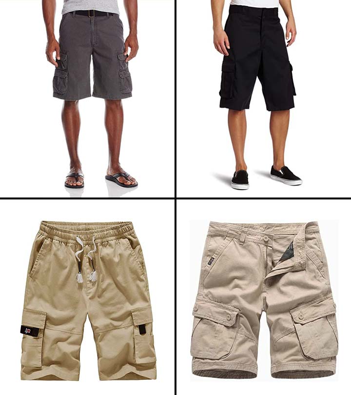 Regular & Big Style One Mens Rugged Classic-Fit Belted Twill Cargo Shorts