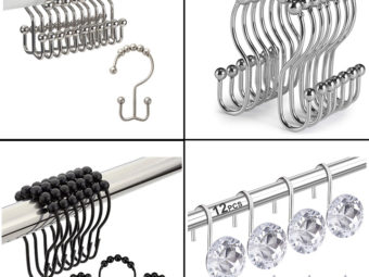 15 Best Shower Curtain Hooks You Can Buy In 2024