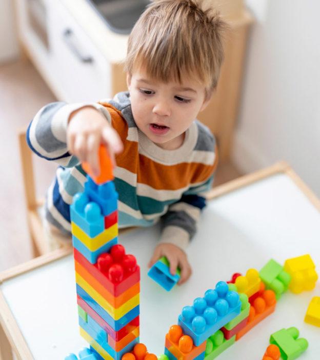 Building blocks toddler store development