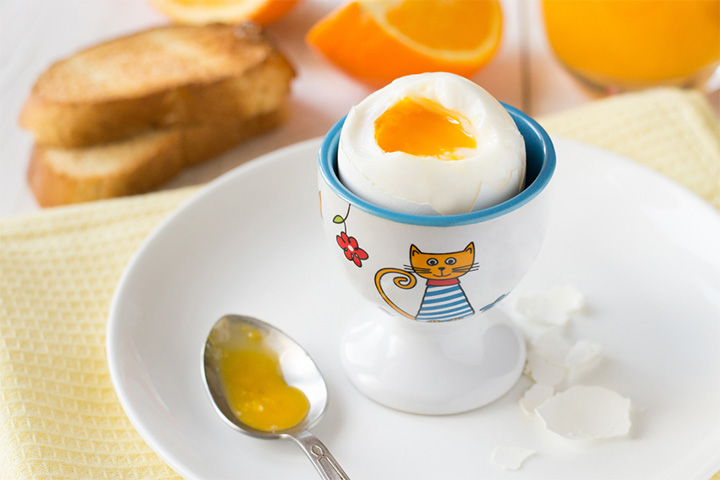 Boiled eggs, cooking game for kids