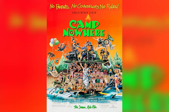 Camp nowhere, camping movie for kids