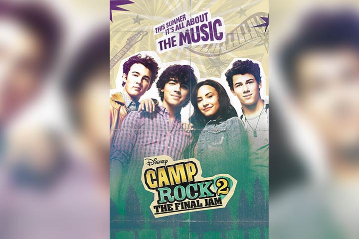 Camp Rock 2: The final jam, camping movie for kids
