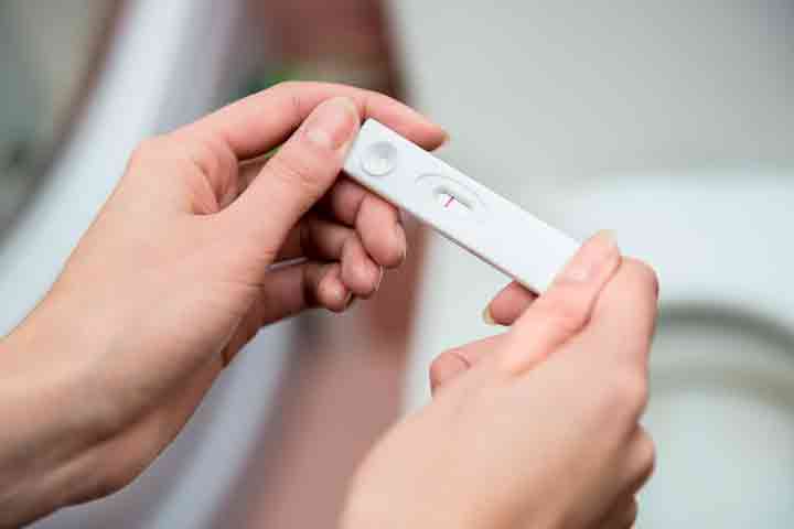 A pregnancy test is based on detecting the levels of human chorionic gonadotropin hormone