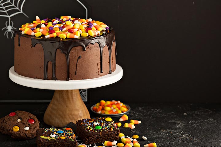 Candy Corn 1st Birthday Cake Smash Ideas