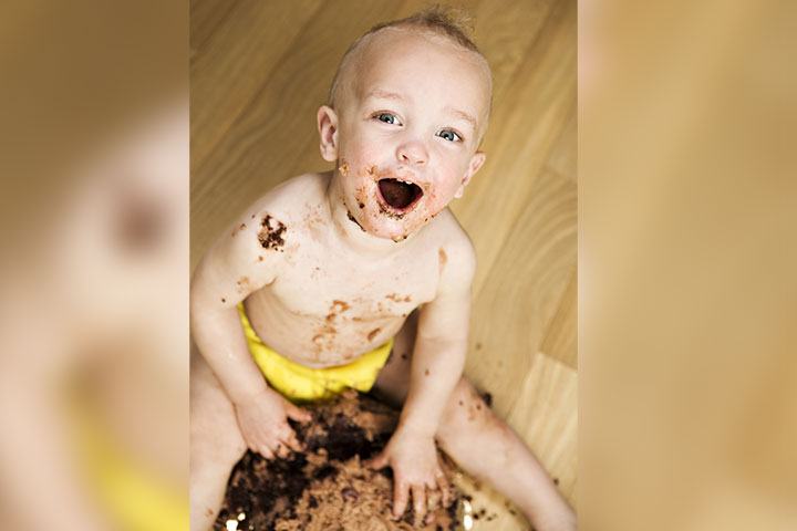 Chocolate Cake Smash For 1st Birthday