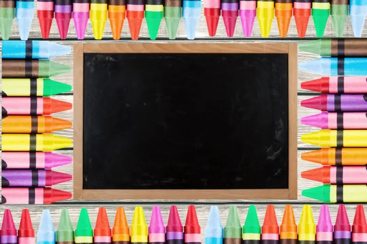 Crayon bulletin board ideas