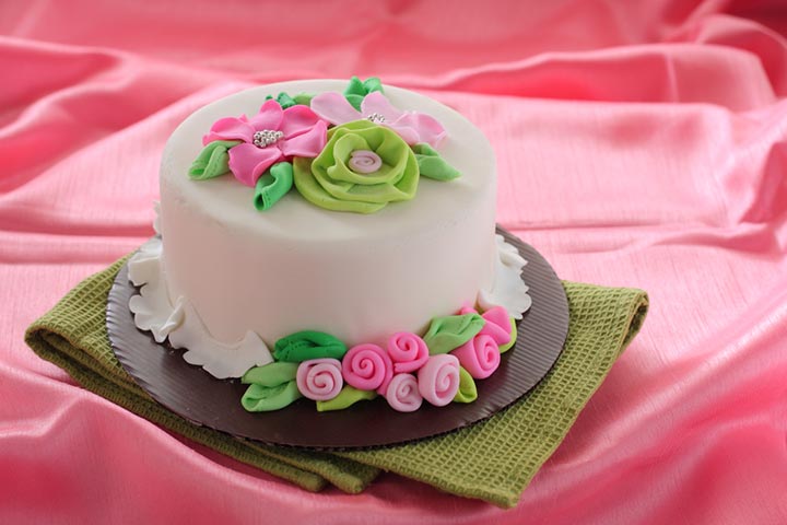 Floral Beauty Smash Cake Ideas For 1st Birthday