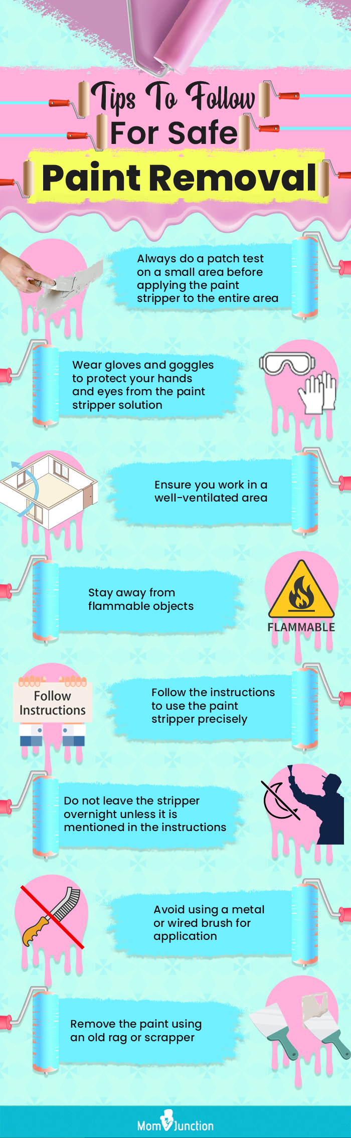 Tips To Follow For Safe Paint Removal (Infographic)